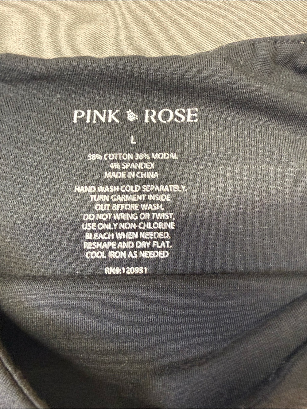 Pink Rose Women's Basic Tee Pack - White, Light Gray, Black - Picture 5 of 14